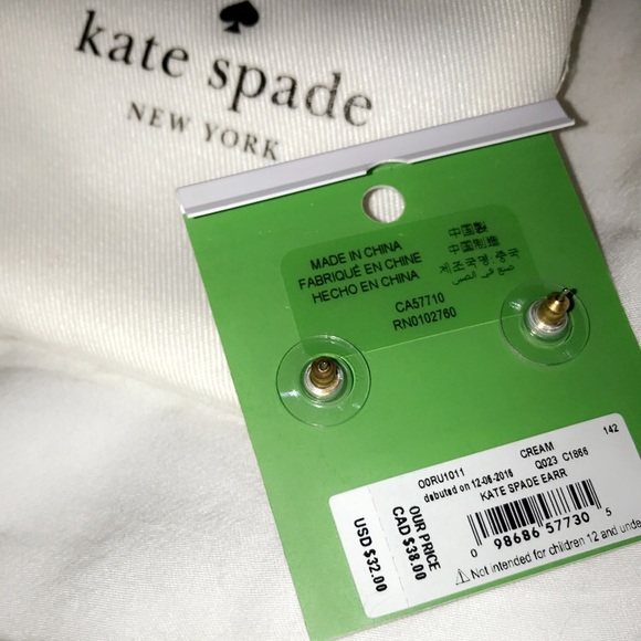 Kate Spade Earrings - Picture 3 of 3